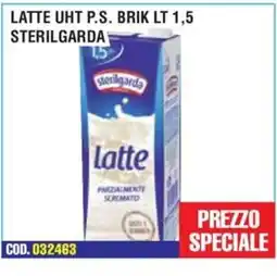 Immenso Cash Latte UHT P.S. Brik Sterilgarda offerta