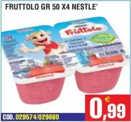 Immenso Cash Fruttolo Nestlé offerta