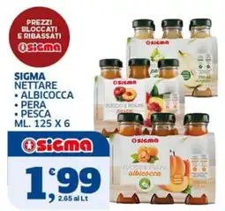 Ok Sigma Sigma nettare albicocca offerta