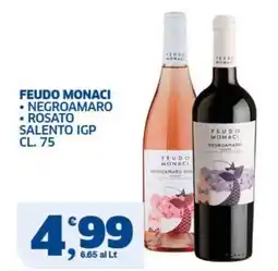 Ok Sigma Feudo Monaci Negroamaro Rosato offerta