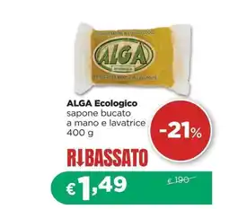 La Saponeria ALGA Ecologico sapone bucato offerta