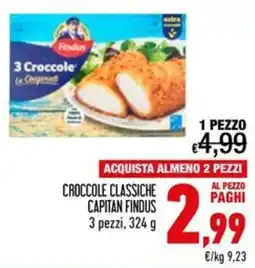 Spesa Facile Conad Crocchette classiche Capitan Findus offerta