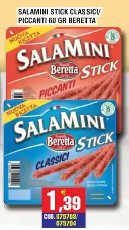 Immenso Cash Salamini stick Beretta offerta
