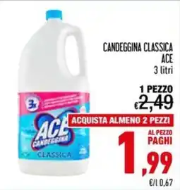 Spesa Facile Conad Candeggina classica Ace offerta