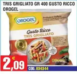 Immenso Cash Tris grigliato Gusto ricco Orogel offerta