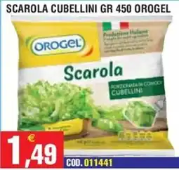 Immenso Cash Scarola cubellini Orogel offerta