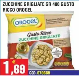 Immenso Cash Zucchine grigliate Orogel offerta