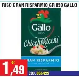 Immenso Cash Riso Gallo Chicchi Ricchi offerta