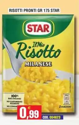 Immenso Cash Il Mio Risotto Milanese Star offerta