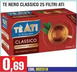 Immenso Cash Tè nero classico Ati offerta