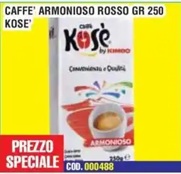 Immenso Cash Caffè Armonioso Rosso Kose' offerta