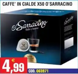Immenso Cash Caffè in cialde O'Sarracino offerta