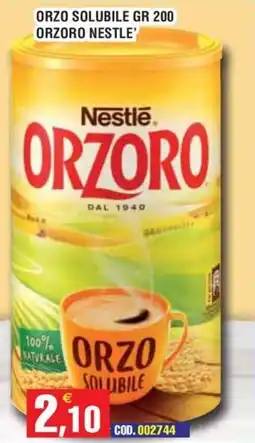 Immenso Cash Orzoro Nestlé offerta