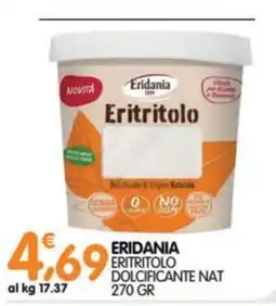 Le Delizie del Sud Eridania Eritritolo Dolcificante Nat offerta
