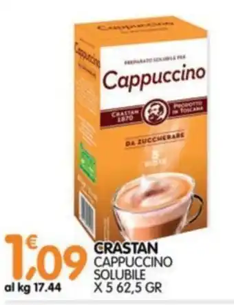Crastan cappuccino solubile