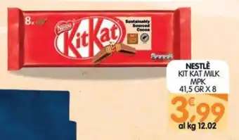 Kit Kat Milk Nestlé