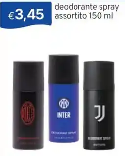 Sirene Blu deodorante spray assortito offerta