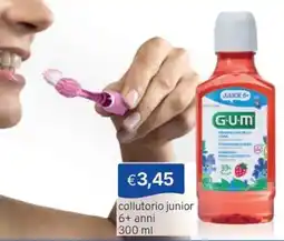 Sirene Blu collutorio junior G.U.M offerta