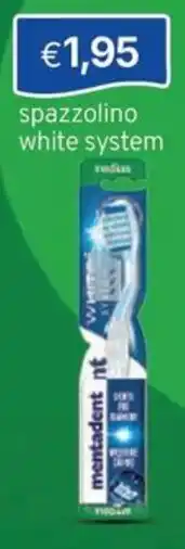 Sirene Blu spazzolino white system offerta