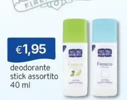 Sirene Blu deodorante stick Nestlé offerta