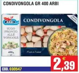 Immenso Cash Condivongola Arbi offerta