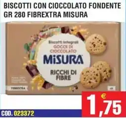Immenso Cash Biscotti integrali gocce di cioccolato Misura offerta