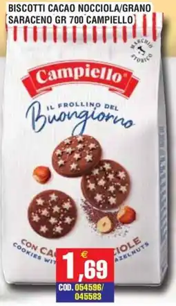 Immenso Cash Biscotti cacao nocciola/grano saraceno Campiello offerta