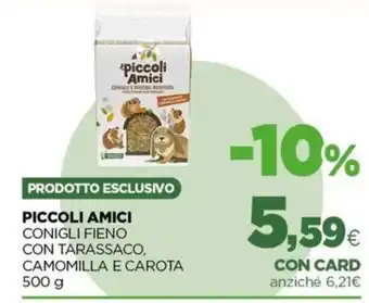 Piccoli Amici Conigli Fieno