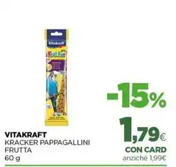 L´Isola dei Tesori Vitakraft Kracker Pappagallini Frutta offerta