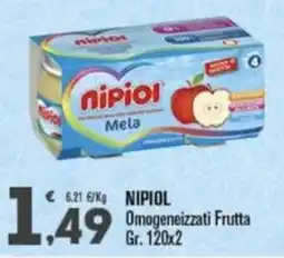 Punto é market NipiOL Omogeneizzati Frutta offerta