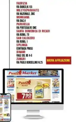 Punto é market Olio extra vergine di oliva 5 Lt offerta