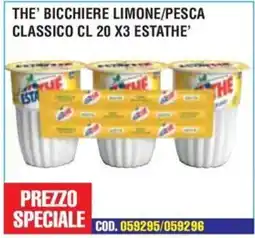 Immenso Cash Bicchiere limone/pesca classico offerta