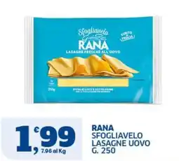 Ok Sigma Rana sfogliavelo lasagne uovo offerta
