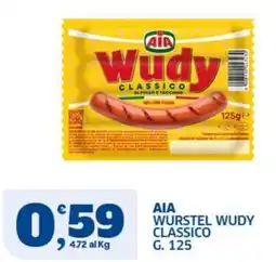 Ok Sigma AIA Wurstel Wudy Classico offerta