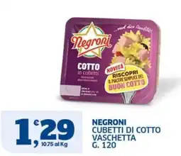 Ok Sigma Negroni cubetti di cotto offerta