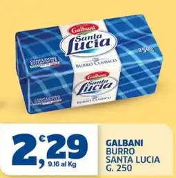 Ok Sigma Galbani burro Santa Lucia offerta