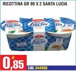 Immenso Cash Ricottina Santa Lucia offerta