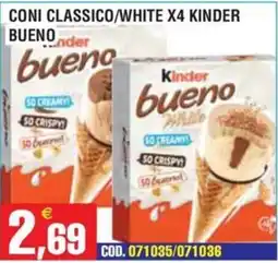 Immenso Cash Kinder bueno White offerta