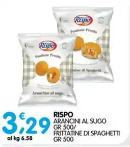 Le Delizie del Sud Rispo arancini al sugo offerta