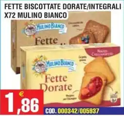 Immenso Cash Fette biscottate Mulino Bianco offerta