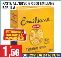 Immenso Cash Pasta all'uovo emiliane offerta