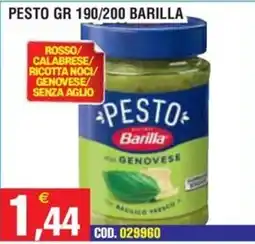 Immenso Cash Pesto genovese Barilla offerta