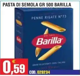 Immenso Cash Penne rigate Barilla offerta