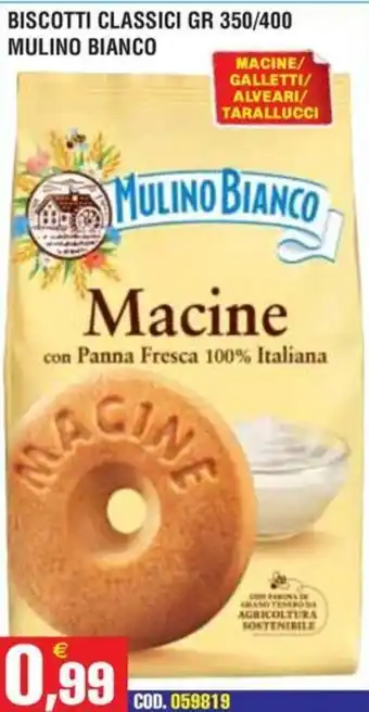 Immenso Cash Macine Mulino Bianco offerta