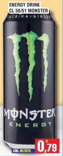 Immenso Cash Monster Energy offerta