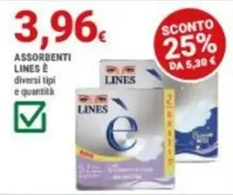 Assorbenti Lines
