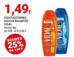 Doro Daily Docciaschiuma, doccia shampoo Vidal offerta