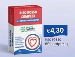 Sirene Blu Riso rosso complex Punto Farma offerta
