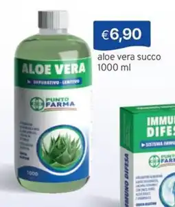 Sirene Blu Aloe vera succo Punto Farma offerta