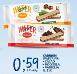 Ok Sigma WAFER Signor Cabrioni offerta